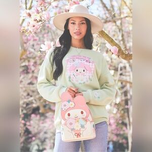 Sanrio My Melody Floral Crewneck — BoxLunch Exclusive Size M